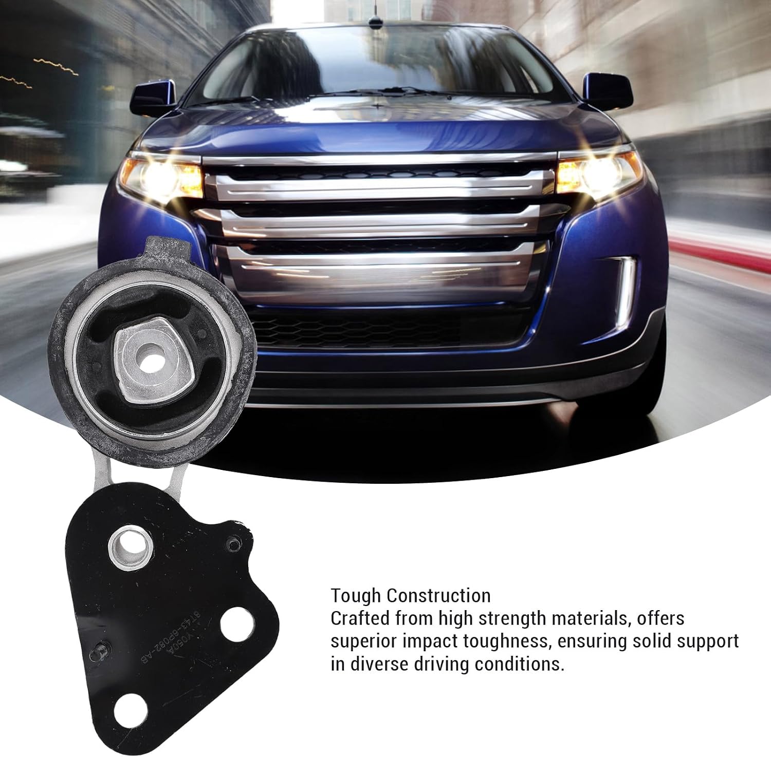 Blearen Rear Strut Engine Motor Mount 3144 High Strength Durable Engine Torsion Strut Mount Replacement for Edge MKX 3.5L 2006 2013