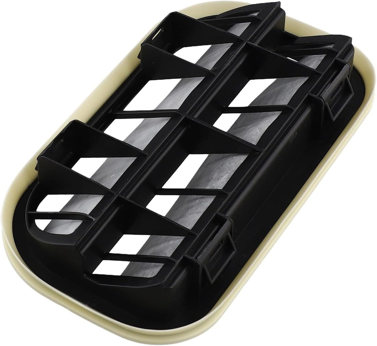 Blearen Rear Wind Air Outer Grille for Ford Fiesta 2006-2013 Replacement YF1A-54280B62-AE 1Pcs Black