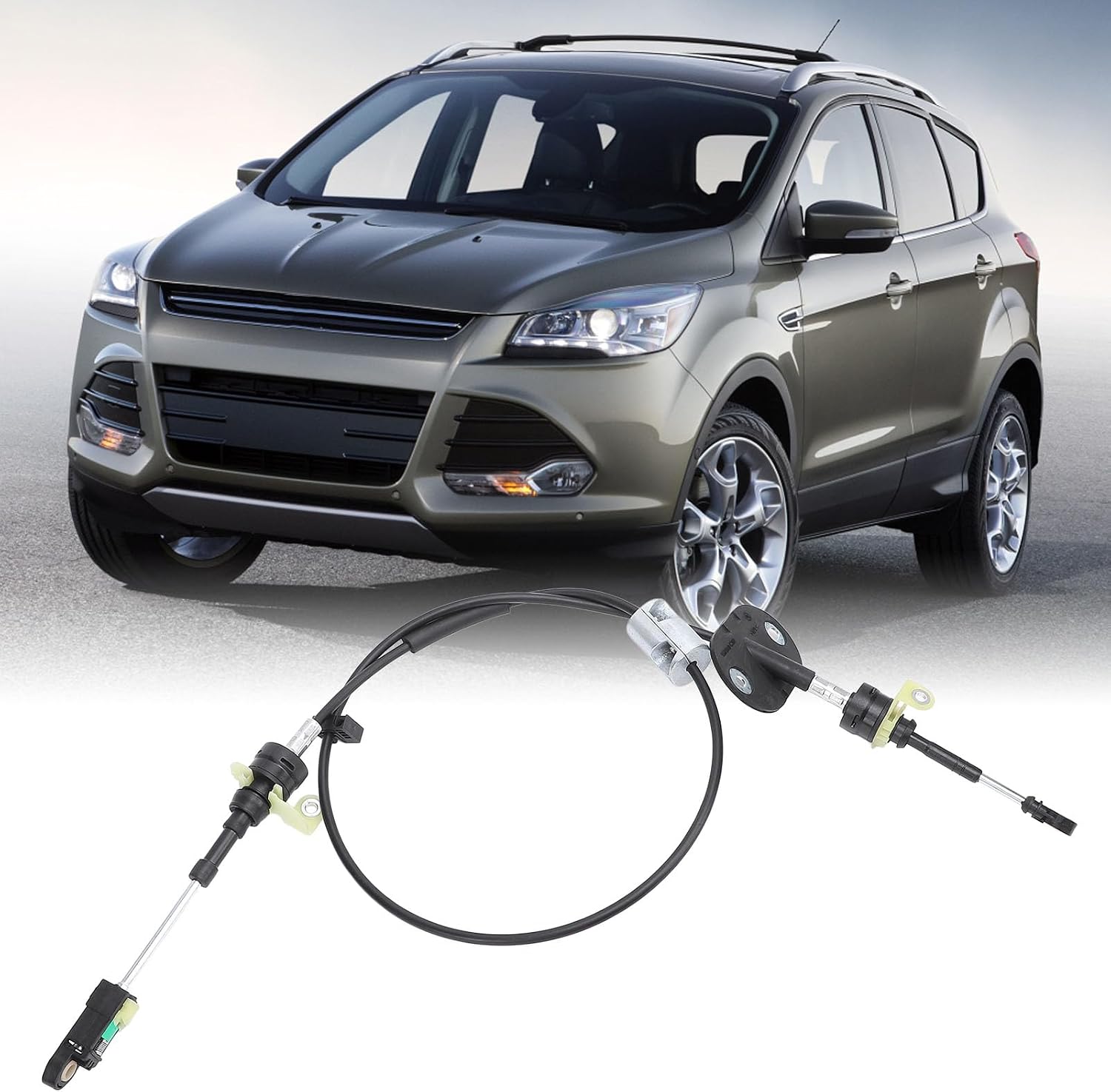 Blearen Automatic Transmission Shift Cable Fit for Escape 2013 2014 2015 2016 - Replaces OE CJ5P 7E395-AA, CJ5P 7E395-AB, CJ5P 7E395-AC, DJ5P 7E395-AA, DJ5P7E395AA, CJ5Z7E395AA - High