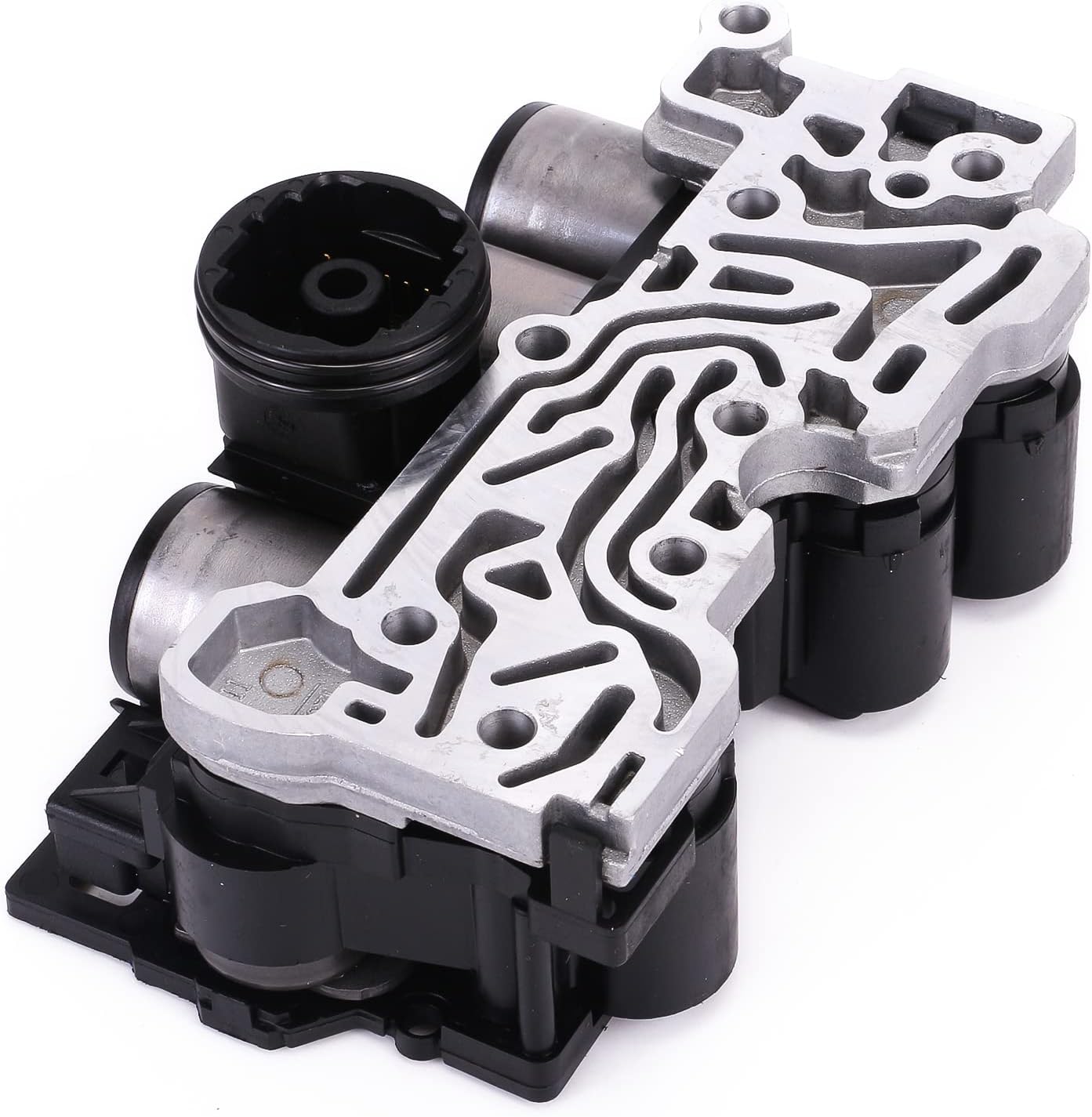 Blearen 5R55S Solenoid Block Pack Replacement for Ford Explorer 2002-On (99875) Mountaineer Mustang Mercury Lincoln Updated Car Parts Transmission solenoid 58879WD 5R55W epc solenoid