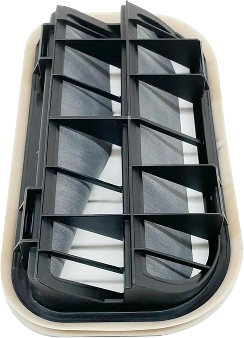 Blearen Rear Wind Air Outer Grille for Ford Fiesta 2006-2013 Replacement YF1A-54280B62-AE 1Pcs Black