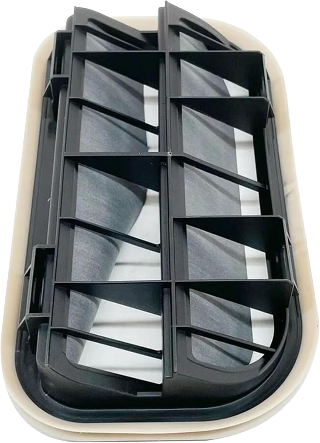 Blearen Rear Wind Air Outer Grille for Ford Fiesta 2006-2013 Replacement YF1A-54280B62-AE 1Pcs Black
