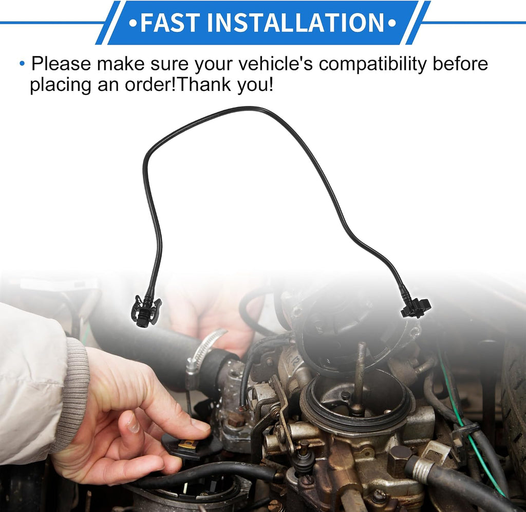 Blearen 8V218B081BD Expansion Tank Coolant Overflow Pipe Hose for Ford Fiesta Mk6 2008-2023 for Ford B-Max 2012-2023