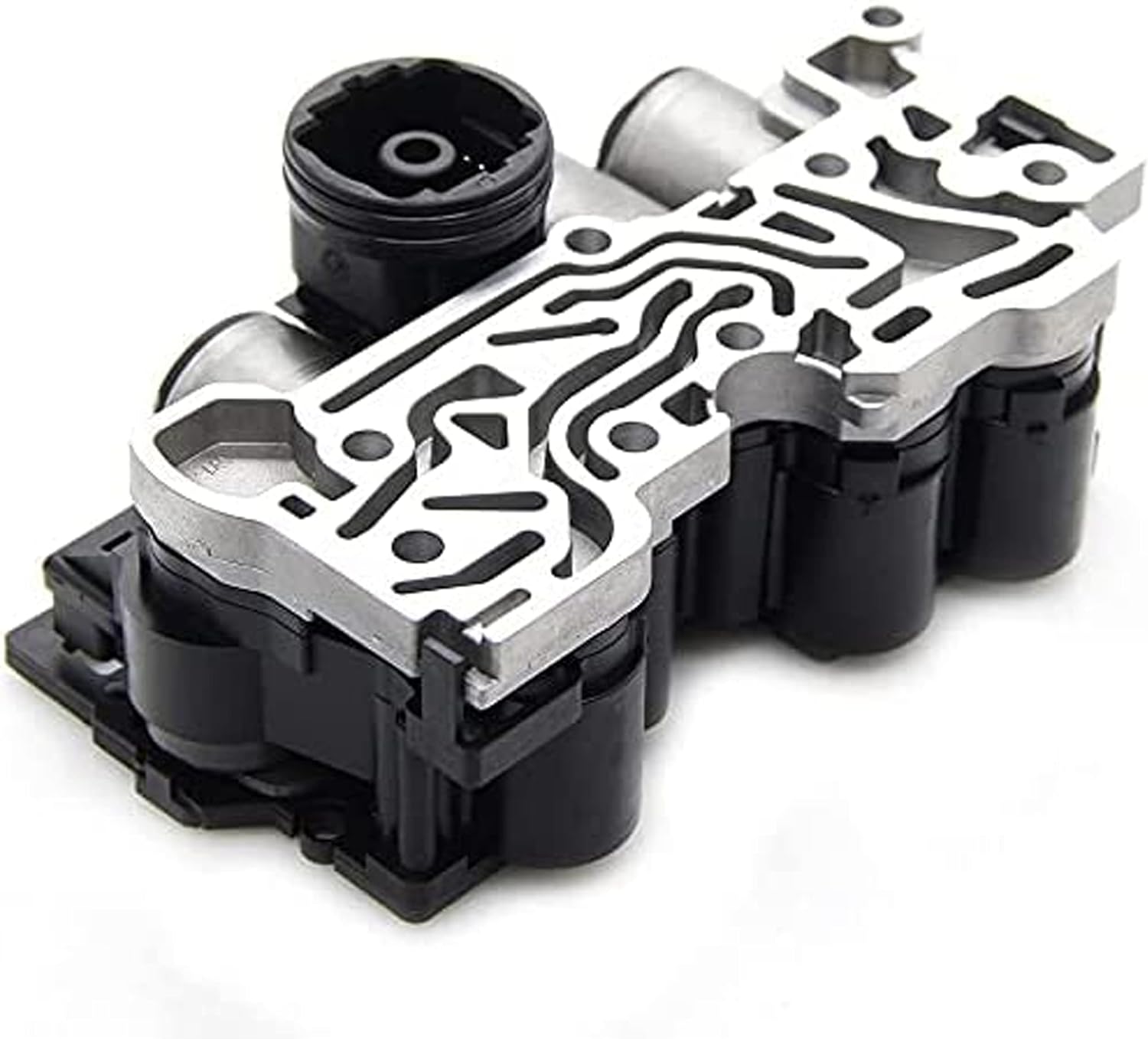Blearen 5R55W 5R55S Transmission Shift Solenoid Pack Block OEM Tested, Automatic Transmission Solenoid Kit Replacement, Fits Ford Explorer Mustang Mountaineer Aviator Lincoln LS, 12-Month Warranty