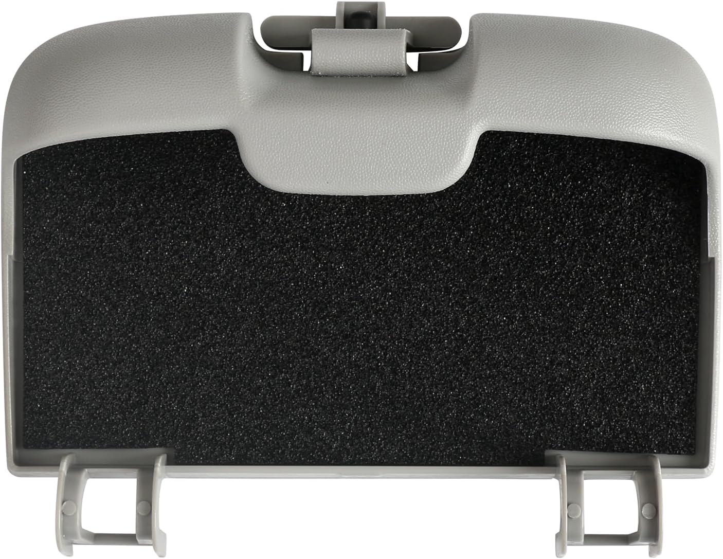 Blearen  Overhead Console Sunglasses Holder Bin Door | Compatible with Ford Super Duty F250 F350 F450 F550 Truck | Replaces 2C3Z7811586BAB Roof Sunglass Storage Box Lid (Light Flint Grey)