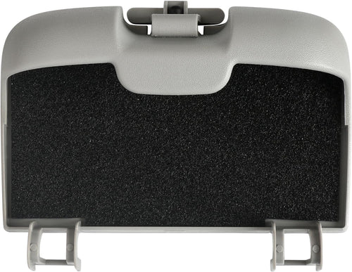 Blearen  Overhead Console Sunglasses Holder Bin Door | Compatible with Ford Super Duty F250 F350 F450 F550 Truck | Replaces 2C3Z7811586BAB Roof Sunglass Storage Box Lid (Light Flint Grey)