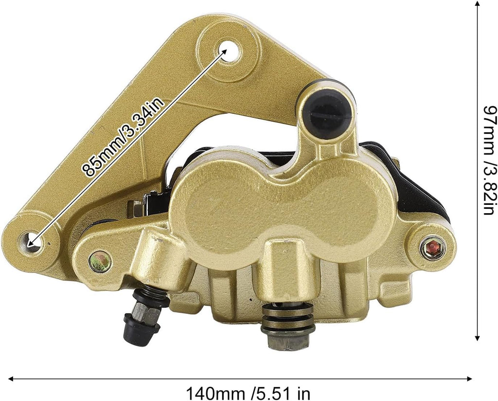 Blearen Motorcycle Front Brake Caliper with Pad High Hardness Hydraulic Disc Brake Caliper Replacement for NS200 200RS