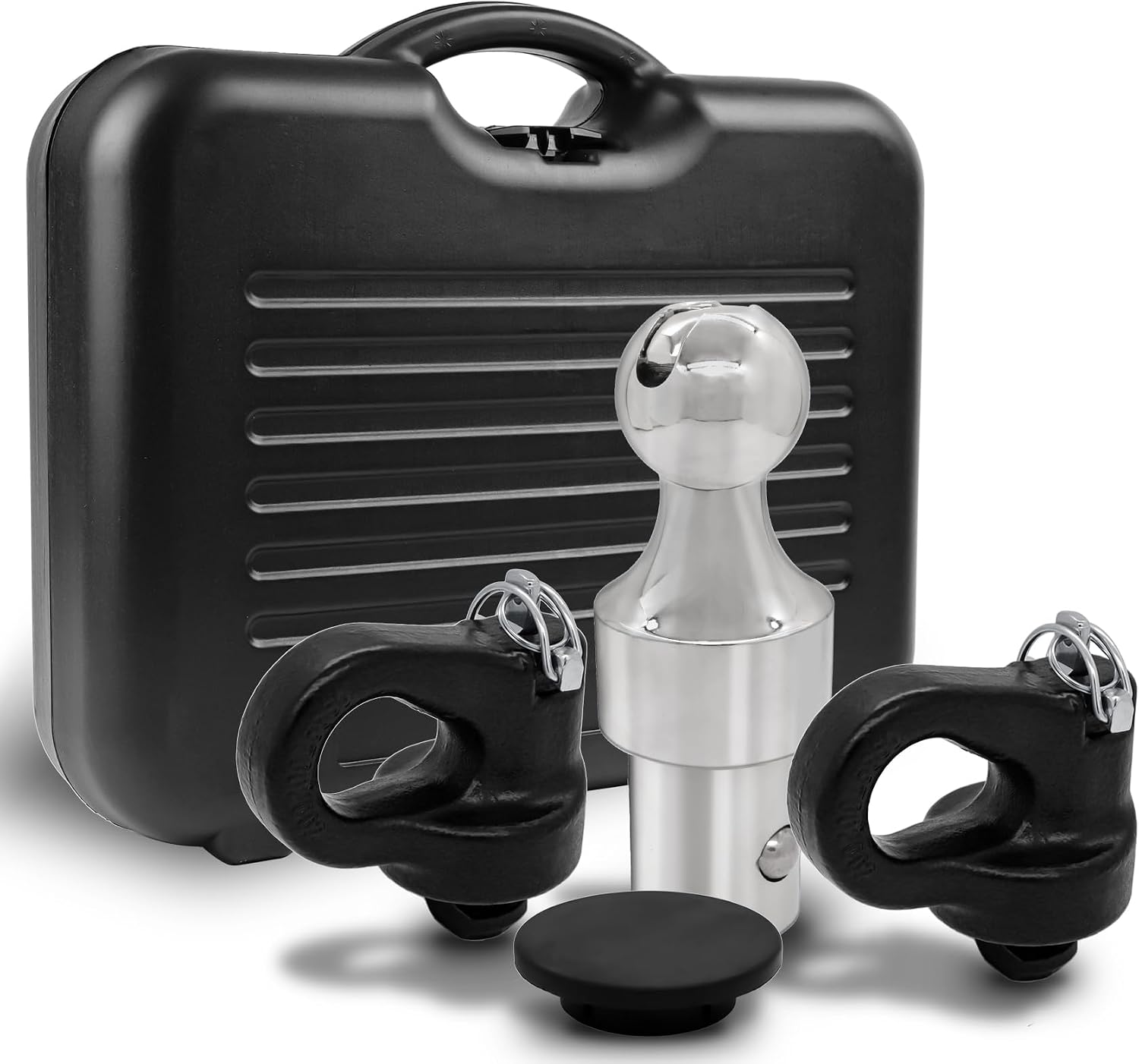 Blearen 60692, Puck System Gooseneck Hitch Ball Kit, Compatible with 2013-2026 Ford F250 F350 F450, 2016-2026 Chevrolet Silverado, GMC Sierra & Nissan Titan XD, 38000 lbs GTW/ 9500 lbs VTW, 2-5/16 Inch Ball