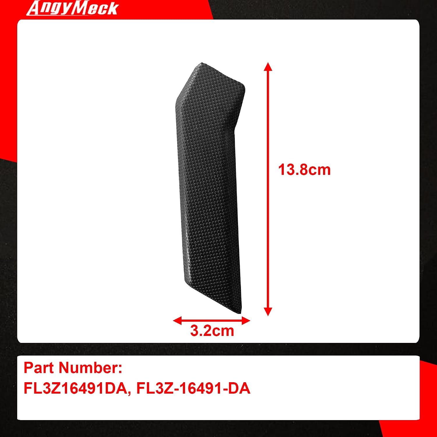 Blearen Running Board-Step Pad Grip Cover Driver Side Compatible with Ford F150 2015-2020 F250 F350 2017-2022 Expedition 2019-2023 2.7L 3.5L # FL3Z16491DA