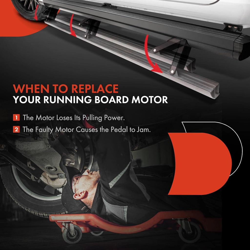 Blearen Right Passenger Side Power Running Board Motor Assembly w/Bracket | Compatible with Ford Expedition & Lincoln Navigator 2015-2017, 119.0 Inch Wheelbase, Replace# FL7Z16A506A, FL7Z-16A506-A