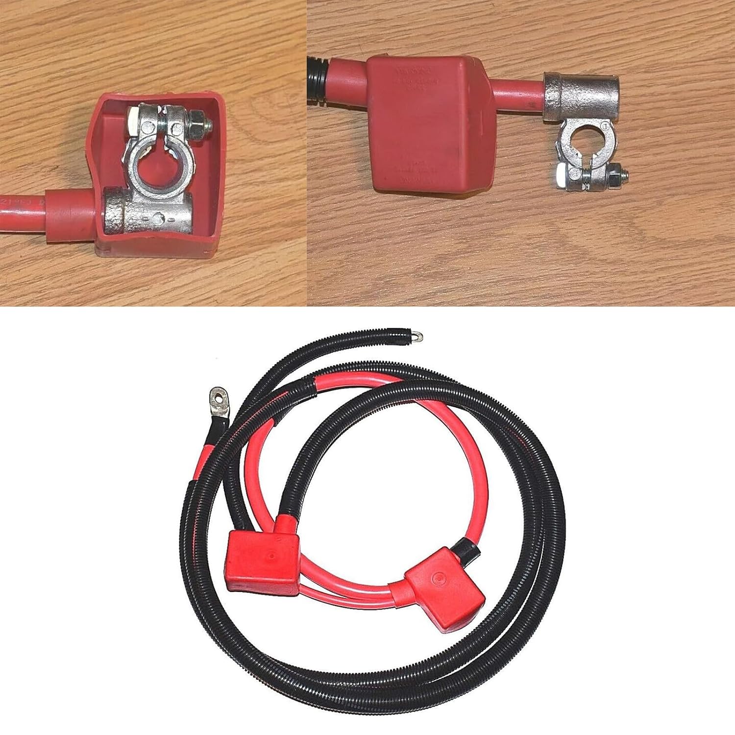 Blearen A123-00HP Battery Cable Compatible with Ford 7.3L 93-97 Powerstroke Diesel Trucks, Positive Battery Starter Cable Fit for 93-97 Ford F350 F250 F Super Duty 7.3L V8, Replacement A123-00HP.