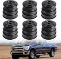 Blearen Updated Body Mount Bushing Kit Compatible with Ford F250 F350 2008-2016 Silicone Cab Mounts Bushing (Black)