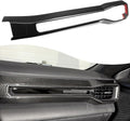 Blearen Carbon Fiber Co-Pilot Instrument Panel Trim for Ford Mustang S650 GT | Darkhorse, 2024 2025 2026, Passenger-Side, Air Vent Decorative Cover, Dashboard Panel
