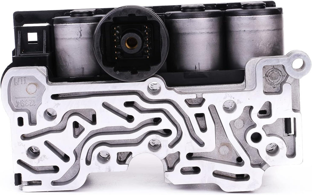 Blearen 5R55S Solenoid Block Pack Replacement for Ford Explorer 2002-On (99875) Mountaineer Mustang Mercury Lincoln Updated Car Parts Transmission solenoid 58879WD 5R55W epc solenoid