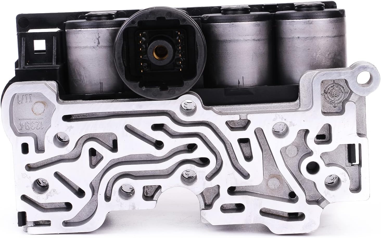Blearen 5R55S Solenoid Block Pack Replacement for Ford Explorer 2002-On (99875) Mountaineer Mustang Mercury Lincoln Updated Car Parts Transmission solenoid 58879WD 5R55W epc solenoid