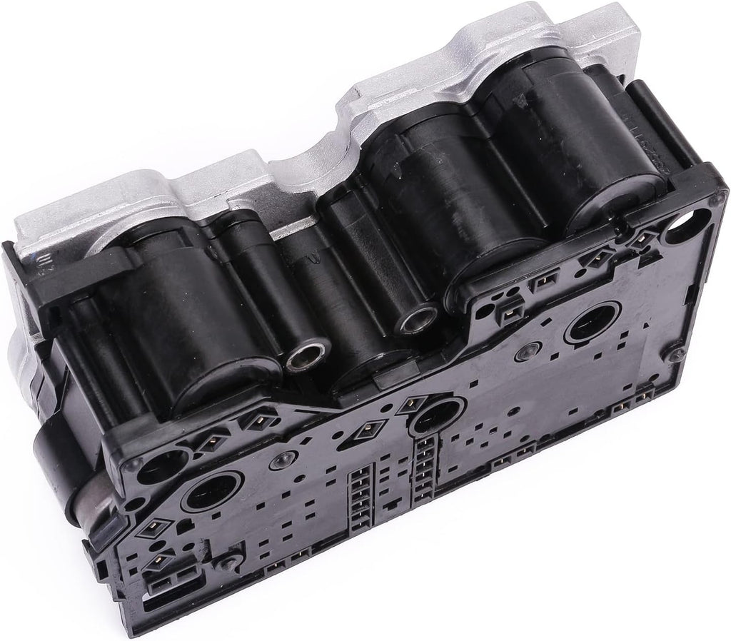 Blearen 5R55S Solenoid Block Pack Replacement for Ford Explorer 2002-On (99875) Mountaineer Mustang Mercury Lincoln Updated Car Parts Transmission solenoid 58879WD 5R55W epc solenoid