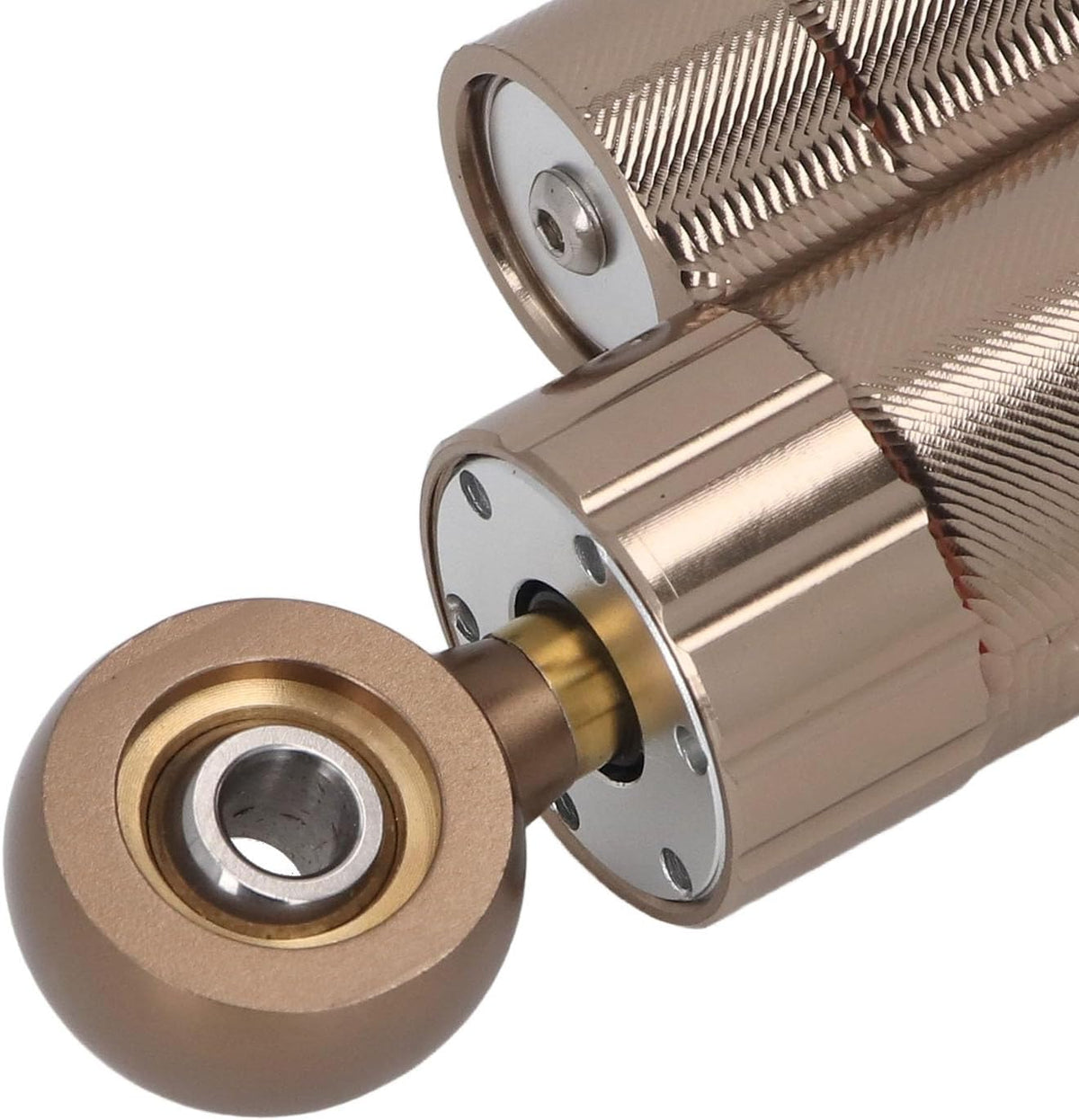 Blearen Motorcycle Steering Damper Adjustable CNC Aluminum Alloy Enhanced Stability Steering Damper Stabilizer Gold Universal for All Motorcycles