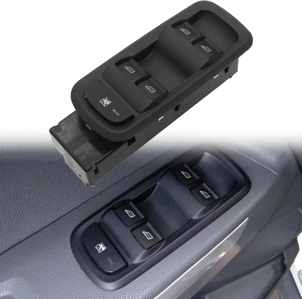 Blearen Power Window Switch for Ford Fiesta 2014-2019, Replace# D2BT-14A132-AA