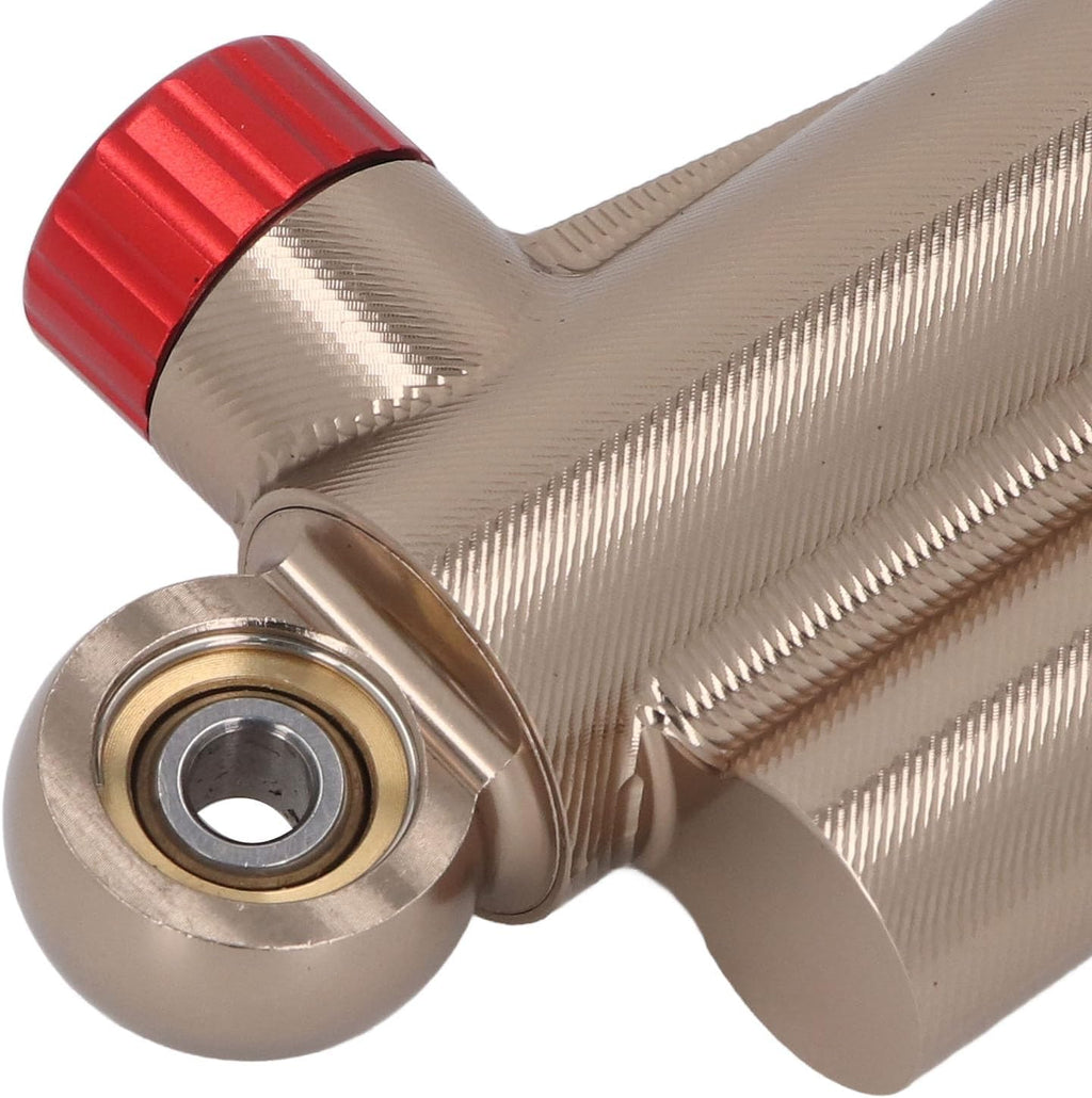 Blearen Motorcycle Steering Damper Adjustable CNC Aluminum Alloy Enhanced Stability Steering Damper Stabilizer Gold Universal for All Motorcycles