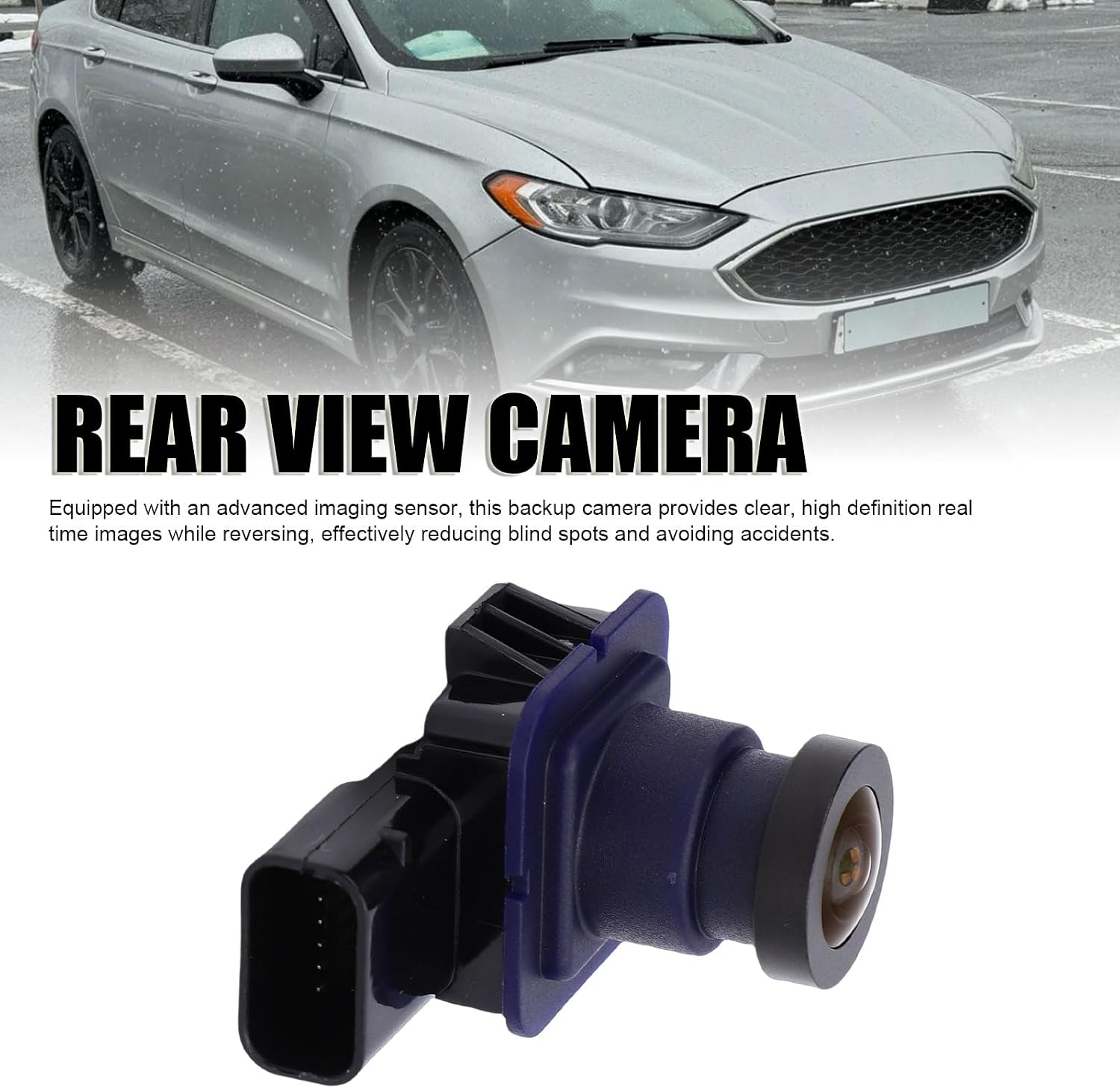Blearen ES7T 19G490 AE Rear View Camera Anti-Dust Easy Installation Pin Clip for 2013-2016