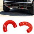 Blearen Tow Hook Covers Fits for Ford F150 2004-2026,for F150 Accessories, Red | Tow Hook Cover Fit for select Ford F150,Bronco Base/Big Bend/Outer Banks 2021-2026;For Toyota Tundra 2017-2021