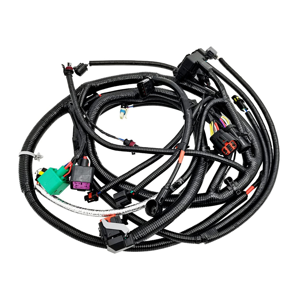 Blearen 5C3Z-12B637-BA 6.0L Powerstroke Engine Wiring Harness | Fits for Ford F250 F350 F450 F550 2005-2007, 5C3Z12B637BA, 6.0L Diesel Engine