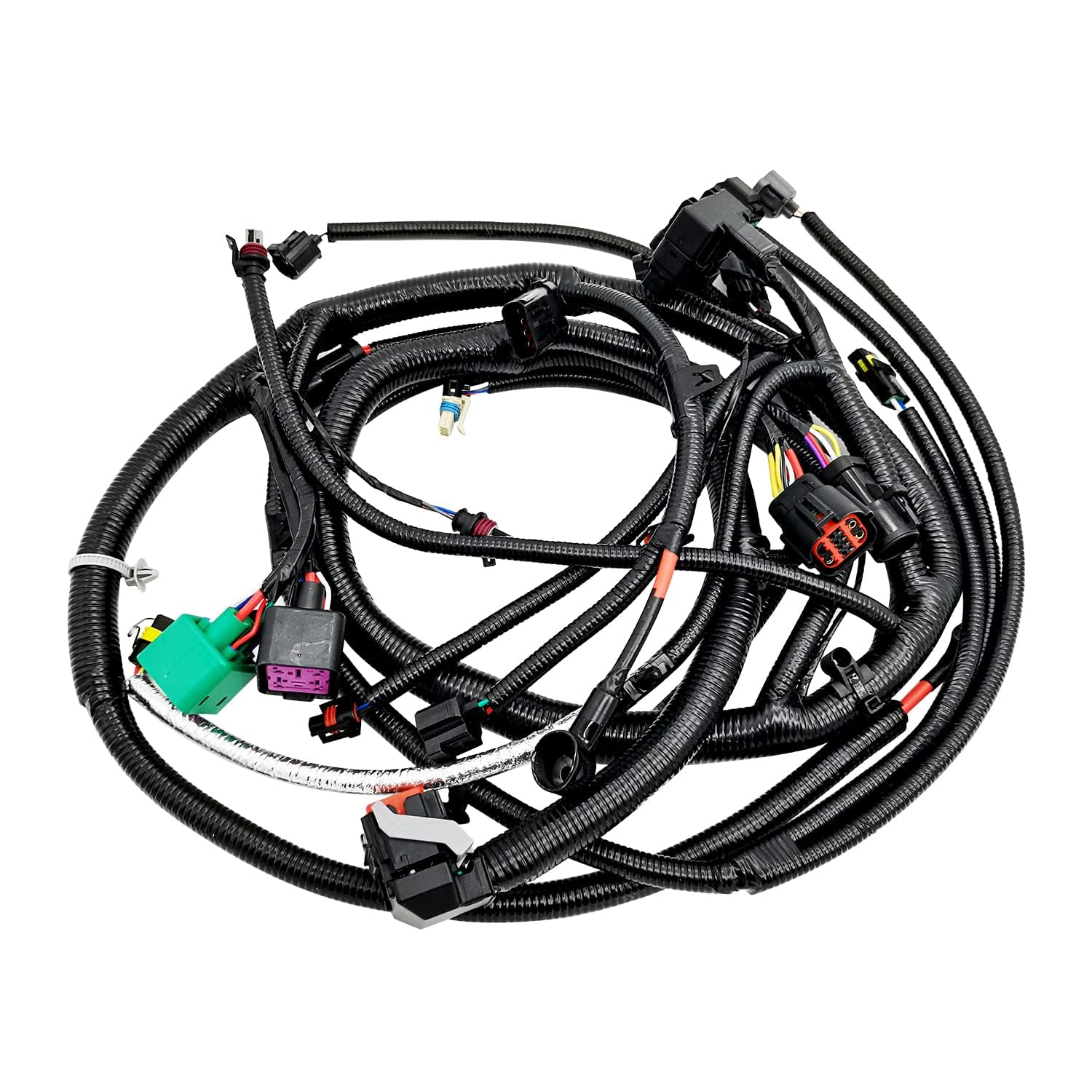 Blearen 5C3Z-12B637-BA 6.0L Powerstroke Engine Wiring Harness | Fits for Ford F250 F350 F450 F550 2005-2007, 5C3Z12B637BA, 6.0L Diesel Engine