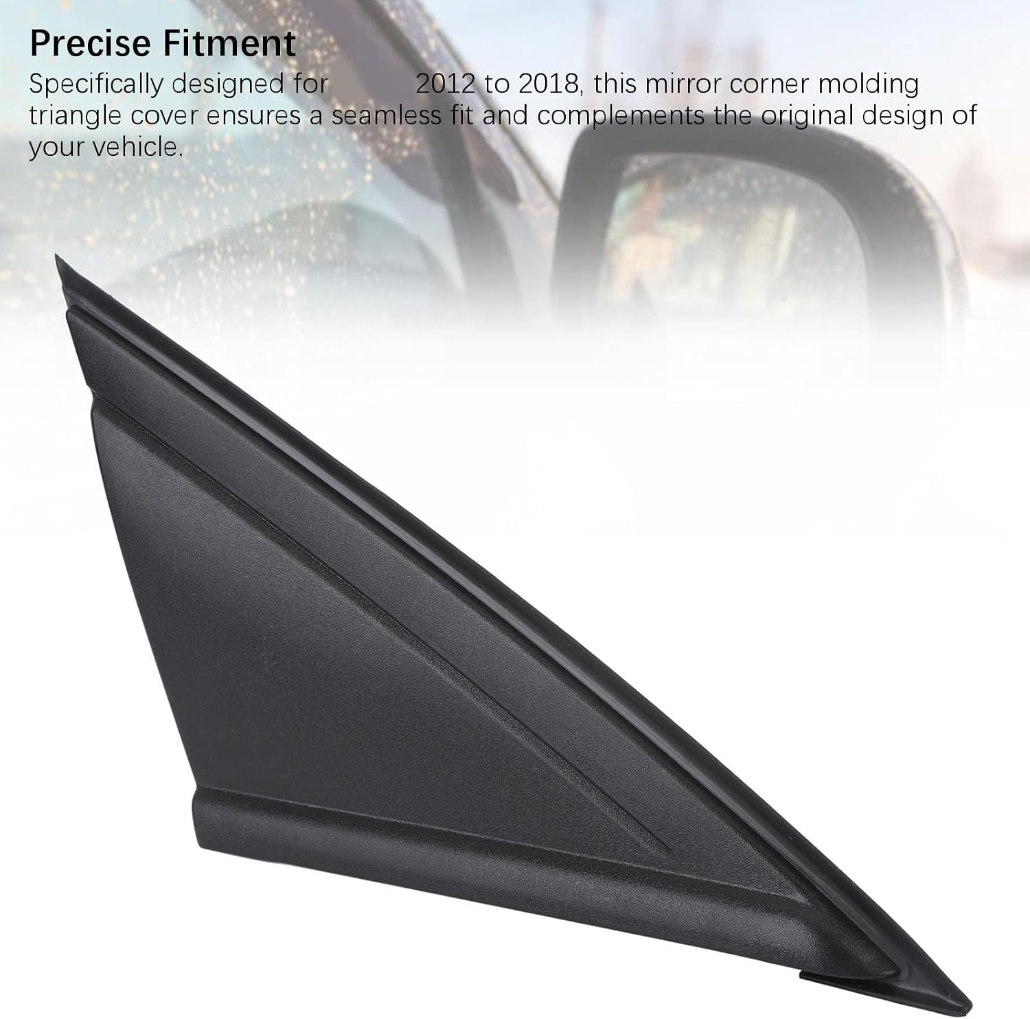 Blearen Mirror Corner, Trim for Focus 2012 to 2018, with Abrasion PP Material and Seamless Fit, OE BM51A16004AF