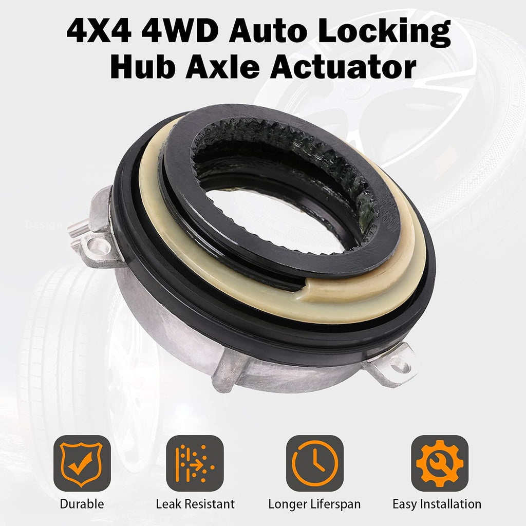 Blearen 4x4 4WD Auto Locking Hub Actuator IWE for 2004-2015 Ford F150 | Front Axle Vacuum Actuator, for Expedition Navigator, Replaces 7L1Z-3C247-A 600-105, Left Right Wheel Hub, OEM Standard