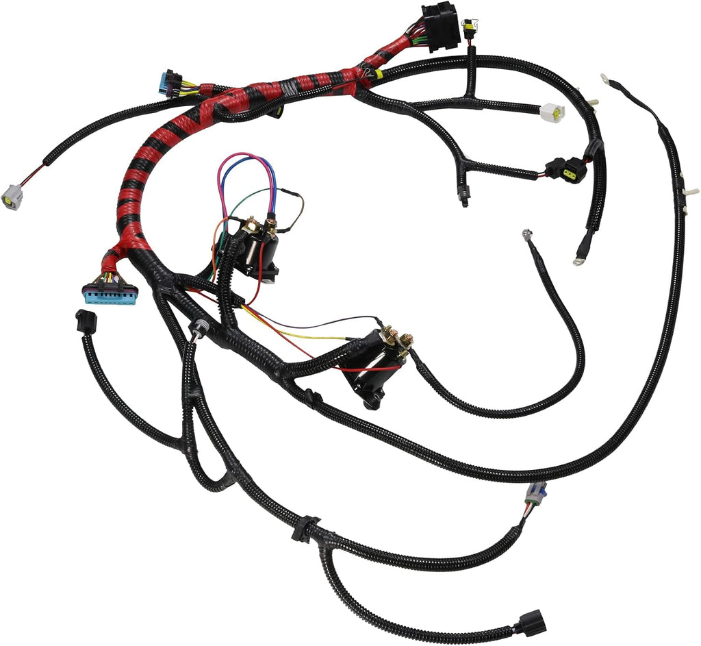 Blearen New Engine Wiring Harness W/O Cali Replacement for Ford Super Duty F250 F350 1999 2000 2001 7.3L Diesel Replace F81Z12B637EA F81Z-12B637-EA