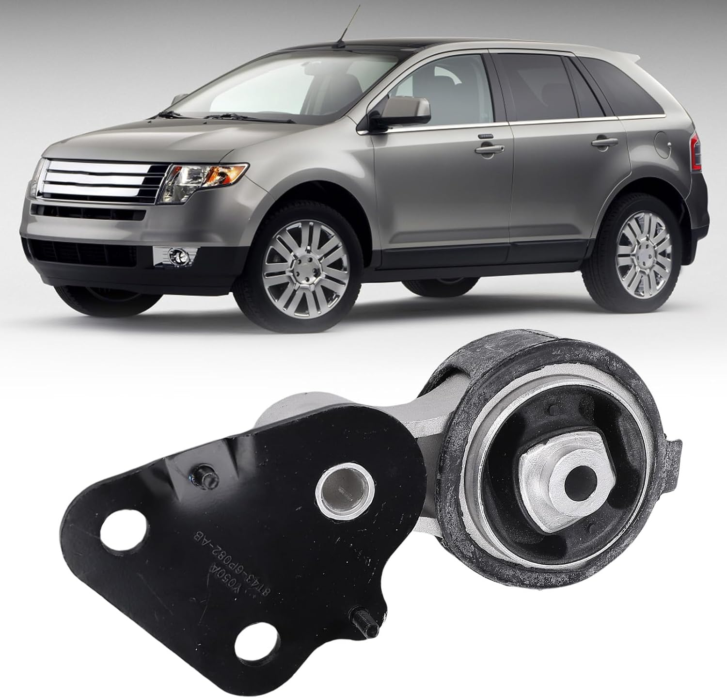 Blearen Rear Strut Engine Motor Mount 3144 High Strength Durable Engine Torsion Strut Mount Replacement for Edge MKX 3.5L 2006 2013