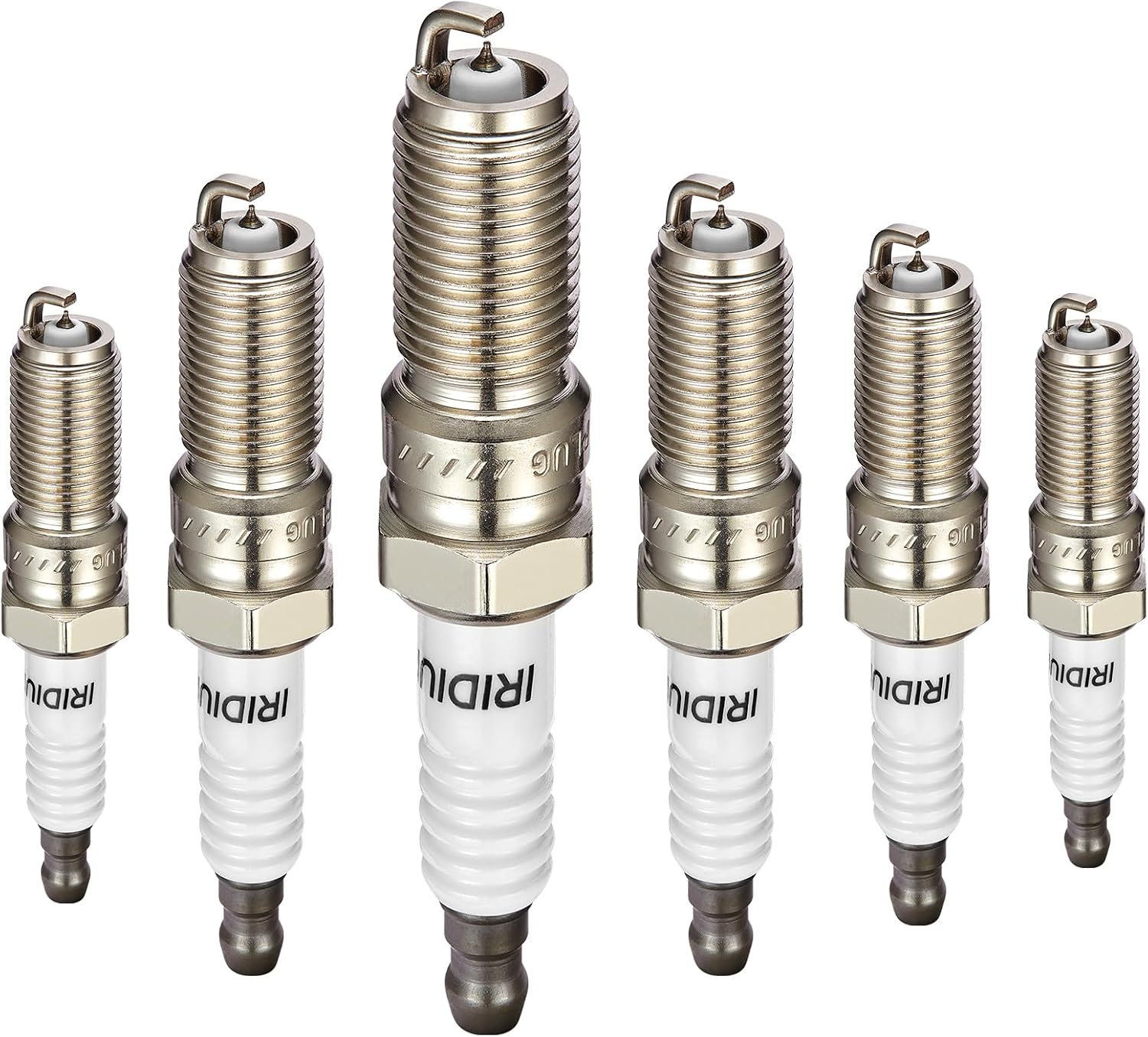 Blearen Set of 6 Iridium Spark Plugs 6509 Compatible with 2011-2020 Explorer 3.5L V6 Naturally Aspirated 2013-2020 Explorer Turbocharged 3.5L V6 Engine Replacement for LTR6IX11 Spark Plug
