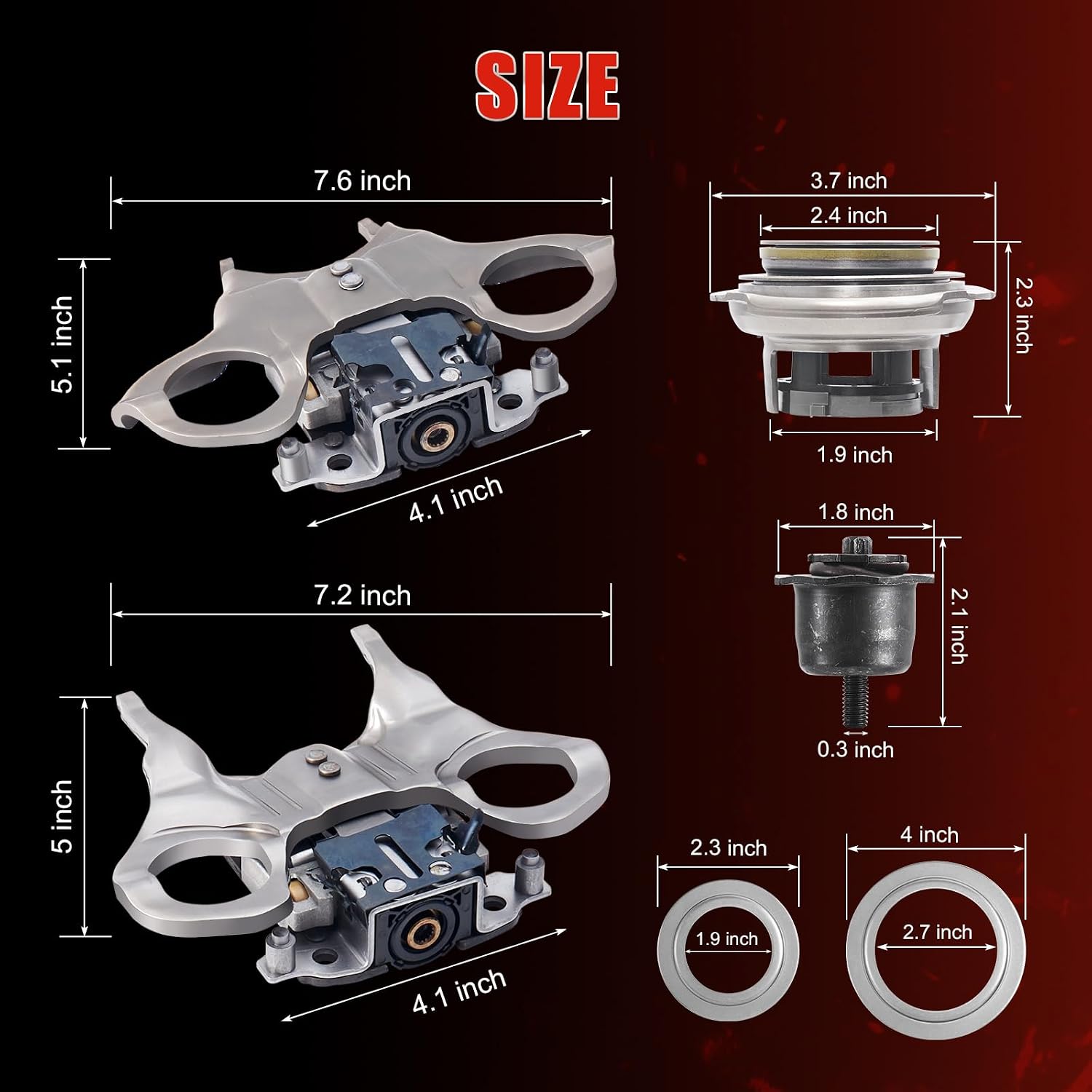 Blearen CA6Z-7515-J CA6Z-7515-K 6DCT250 DPS6 Clutch Release Fork Kit with Tool Set | Compatible with Ford Focus 2012-2018, Fiesta 2011-2019, B-MAX and EcoSport models with DPS6 6DCT250 dual clutch gearbox only