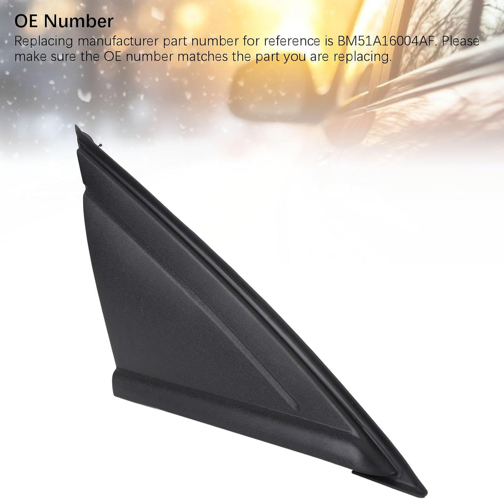 Blearen Mirror Corner, Trim for Focus 2012 to 2018, with Abrasion PP Material and Seamless Fit, OE BM51A16004AF