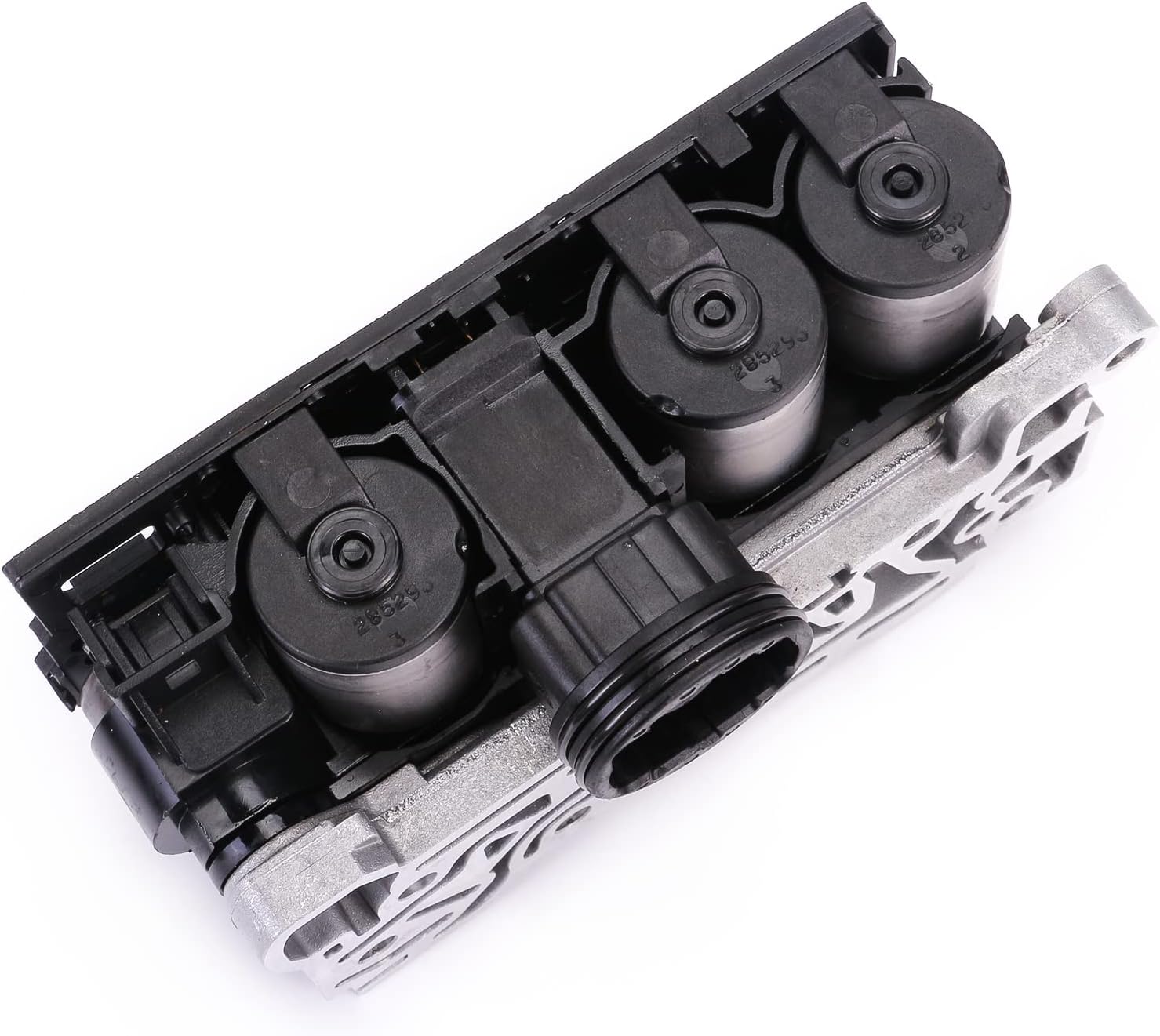 Blearen 5R55S Solenoid Block Pack Replacement for Ford Explorer 2002-On (99875) Mountaineer Mustang Mercury Lincoln Updated Car Parts Transmission solenoid 58879WD 5R55W epc solenoid