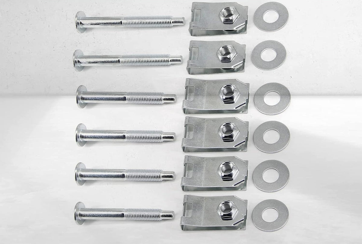 Blearen Truck Bed Mounting Bolt Kit Replacement for Ford Ranger 1983-2011 | Mazda B2300 B4000 1994-2010, B3000 1994-2008, B2500 1998-2001 Replaces 924-310 N802286-S101 9XB03-33402