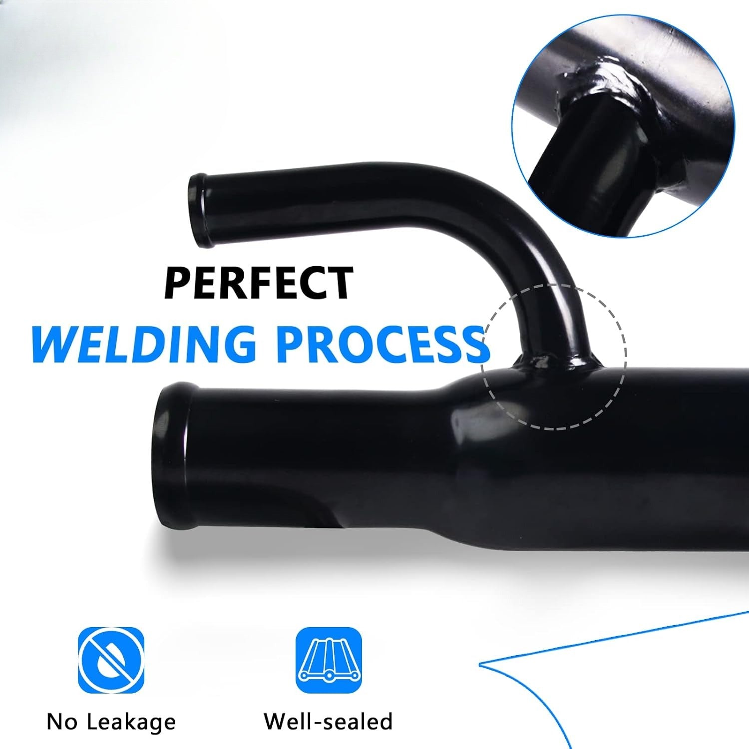 Blearen Fuel Filler Neck Pipe Fuel Tank Filler Neck Hose Replacement Compatible with Ford F-350 F-450 F-550 Super Duty 6.0L Diesel 2005-2007#FN782 577-306 4C3Z9034C