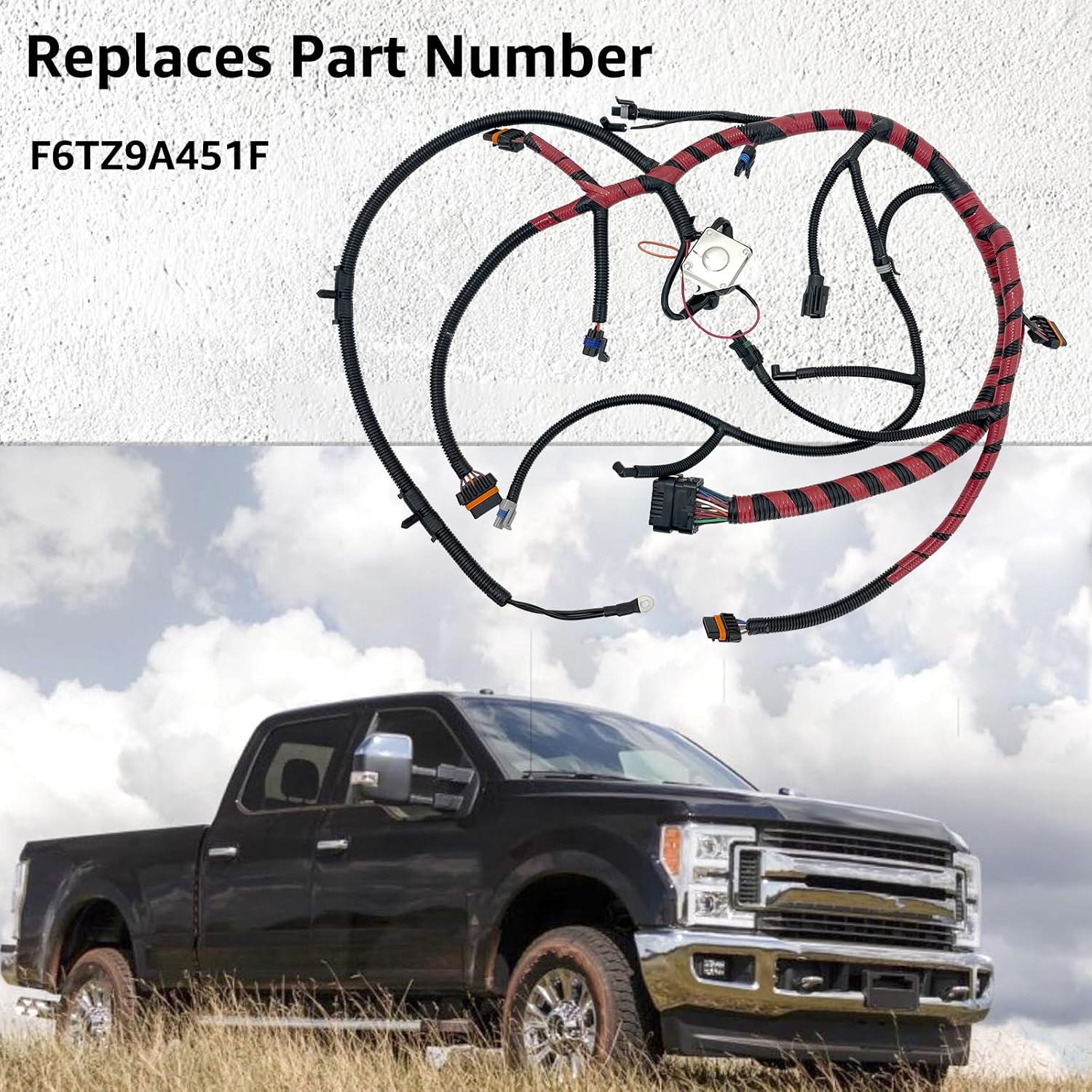 Blearen F6TZ9A451F Wiring Harness