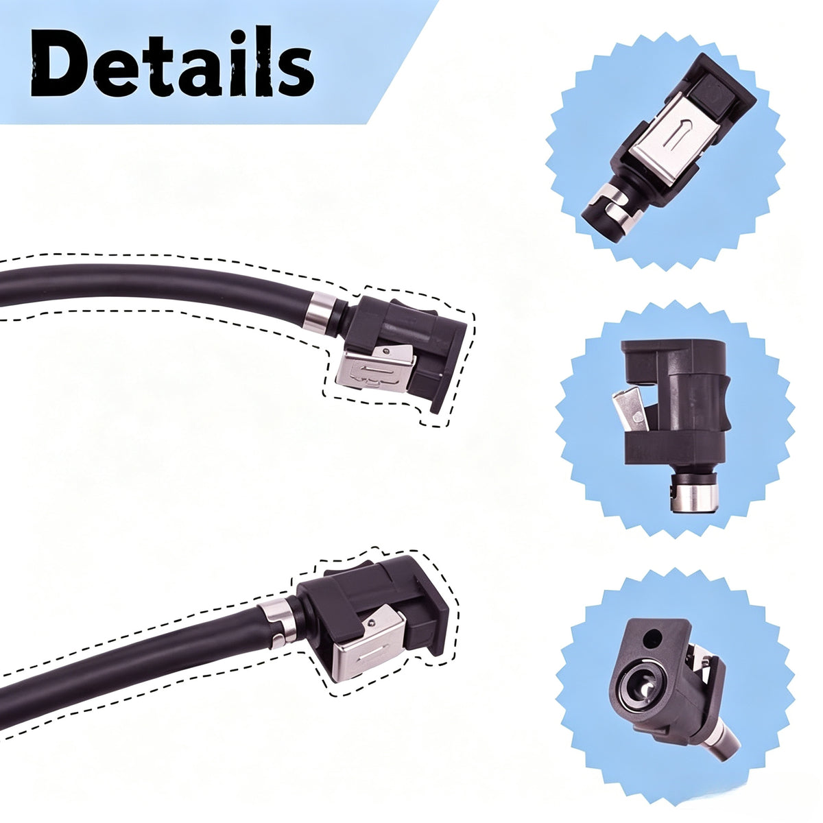 BLEAREN 6Y1-24306-55 0utboard Fuel Line Kit for Yamaha 6-200 HP Motors