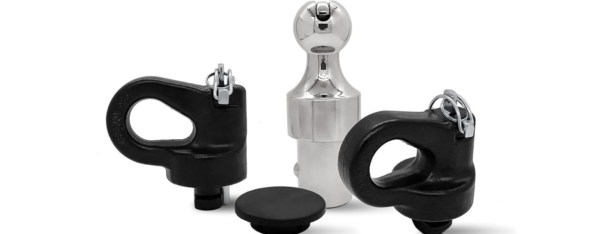Blearen 60692, Puck System Gooseneck Hitch Ball Kit, Compatible with 2013-2026 Ford F250 F350 F450, 2016-2026 Chevrolet Silverado, GMC Sierra & Nissan Titan XD, 38000 lbs GTW/ 9500 lbs VTW, 2-5/16 Inch Ball