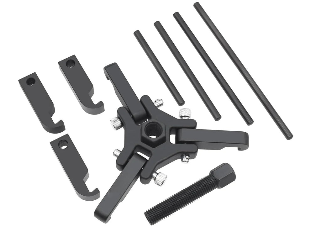 Blearen Harmonic Balancer Puller Kit, Adjustable Upgraded 3-Jaw Puller for Removal | Harmonic Balancer Damper Pulley Puller Kit, Compatible with Ford GM Chrysler Cadillac Chevy Trucks Mitsubishi