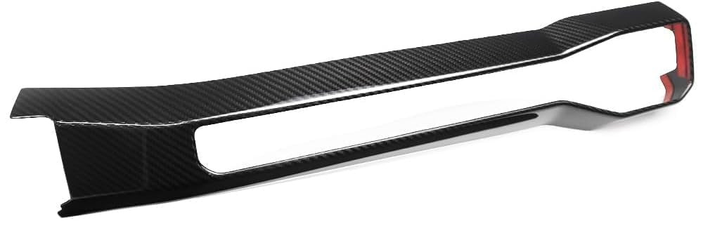 Blearen Carbon Fiber Co-Pilot Instrument Panel Trim for Ford Mustang S650 GT | Darkhorse, 2024 2025 2026, Passenger-Side, Air Vent Decorative Cover, Dashboard Panel