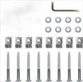 Blearen 924-311 Bed Bolts fits for 1999-2016 Ford F250 F350 F450 F550 Super Duty Truck Bed Mounting Hardware - w/Hex Key